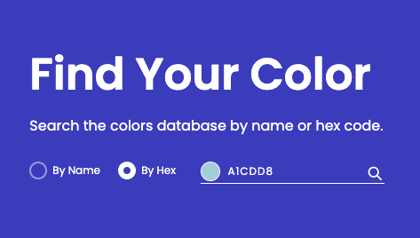 Screenshot of www.color-name.com